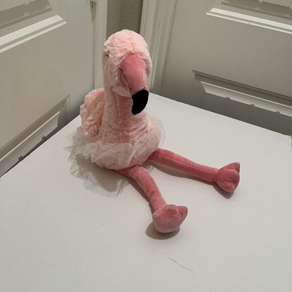 Cozy Hugs Jumbo 18” Soothing Aromatherapy Hot Cold Buddy Soft Flamingo Plush - Picture 5 of 10
